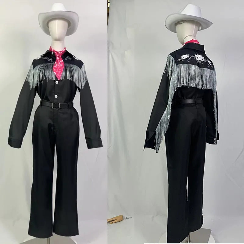 Ken Cowboy Kostyme med Hatt
