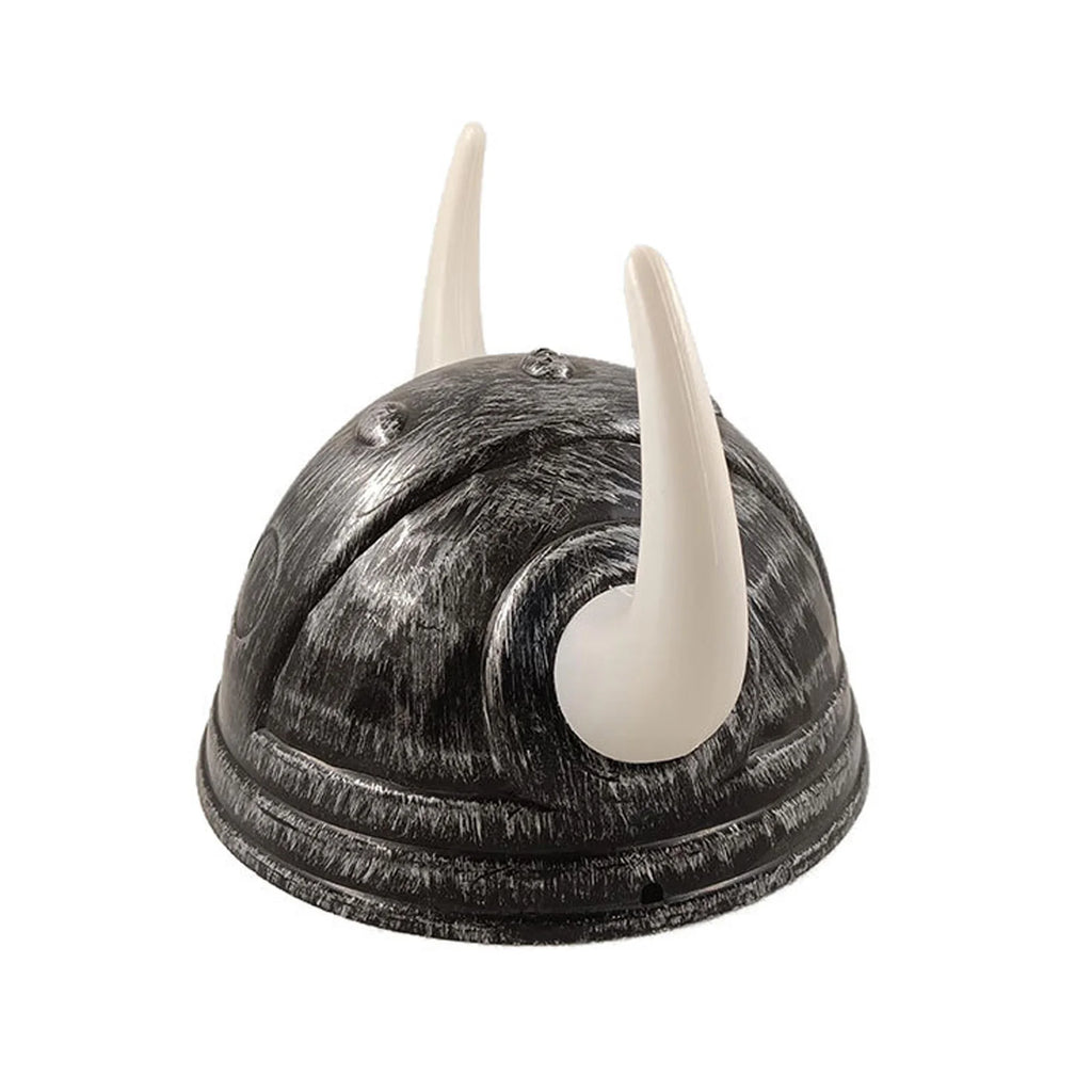 Klassisk Vikinghjelm med Horn