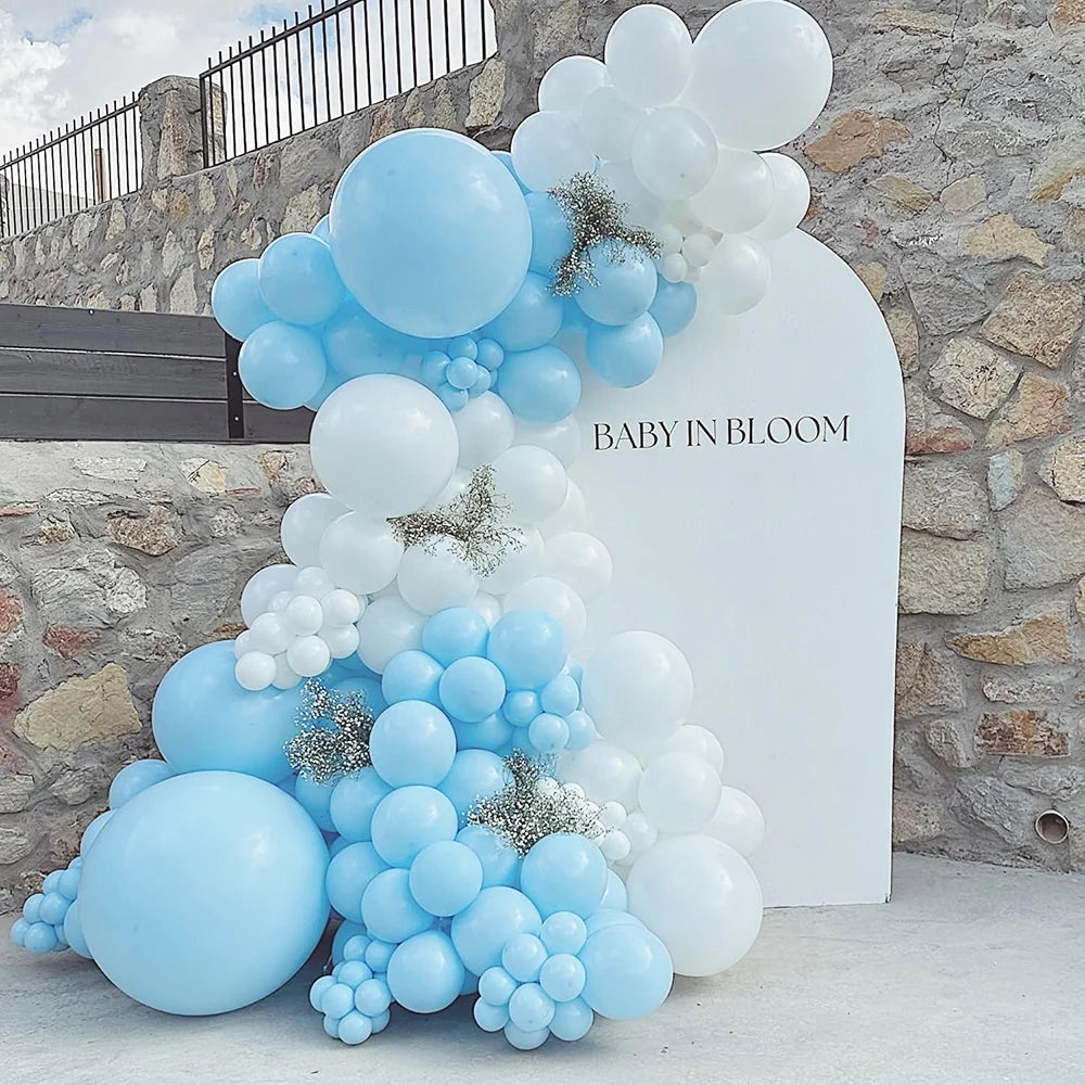Pastell Latexballonger – Baby Rosa & Blå