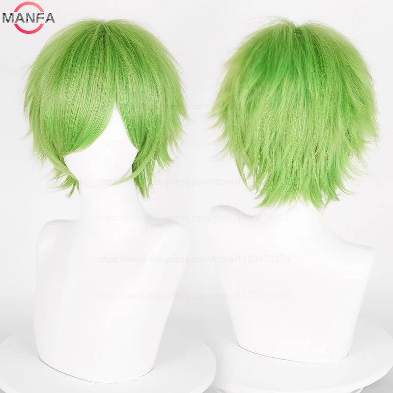 Kort Rett Cosplay-Parykk (30 cm)