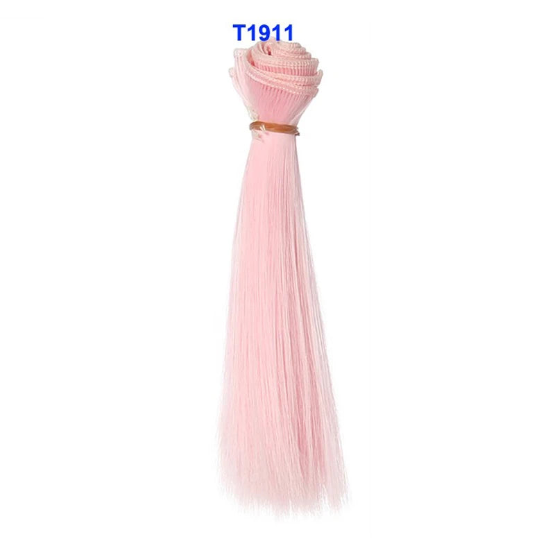 Dukkehår / BJD Parykk-Tresse (15–25 cm)