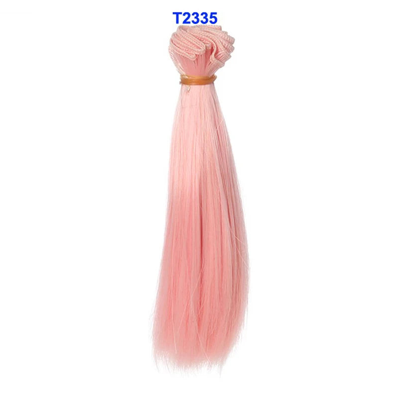 Dukkehår / BJD Parykk-Tresse (15–25 cm)