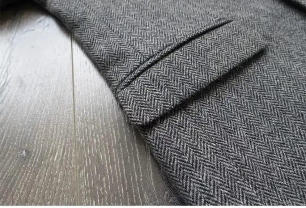 Peaky Blinders 3-Delt Rutete Dress for Menn