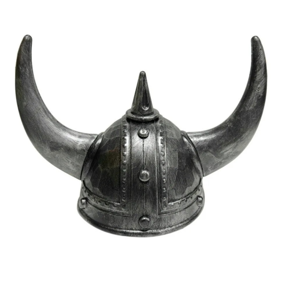 Klassisk Vikinghjelm med Horn