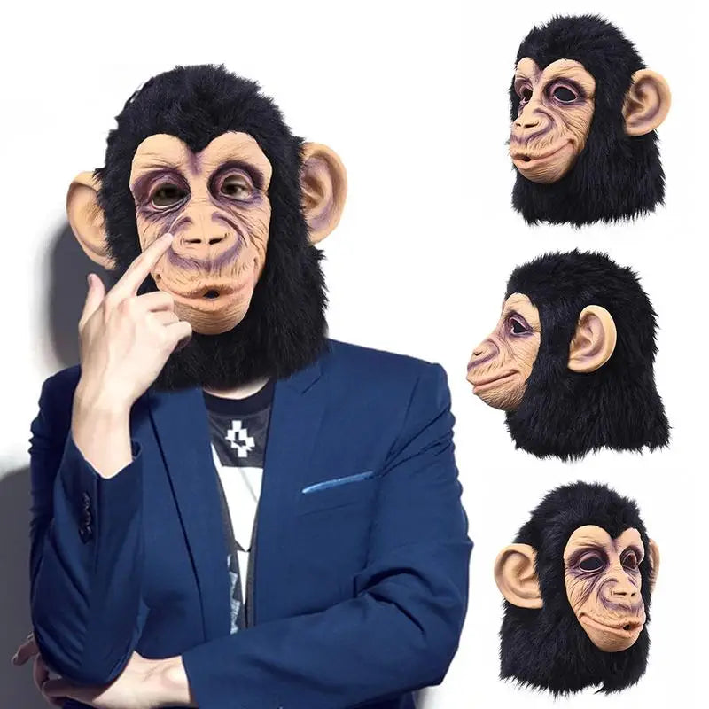 Gorilla / Ape Lateksmaske