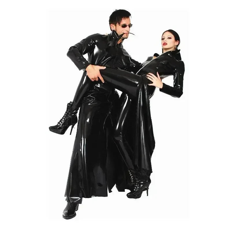 The Matrix Gotisk Latex/PVC Kappe