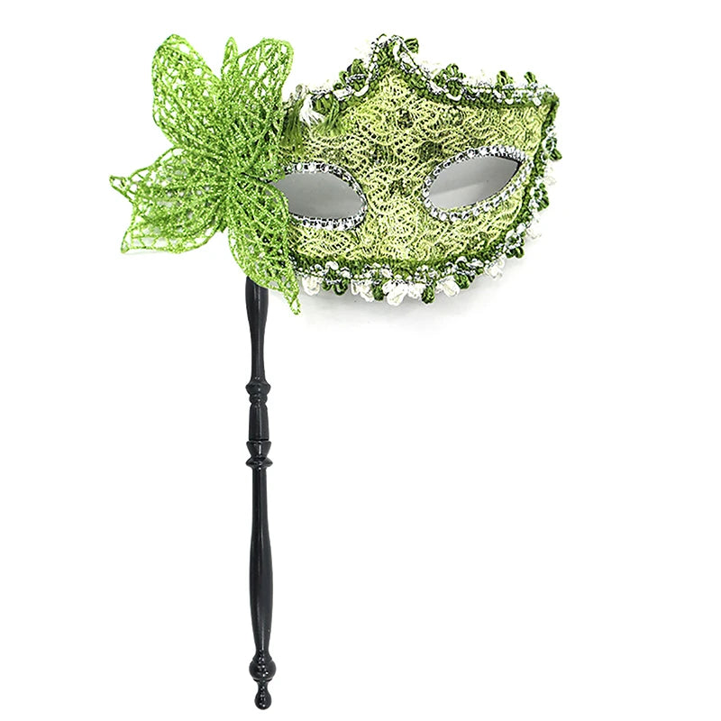 Elegant Halvmaske på Pinne for Damer