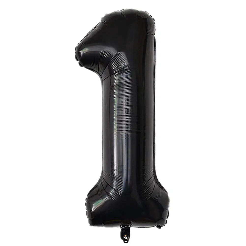 Stor Regnbue Tall-Folieballong 80cm (0-9)