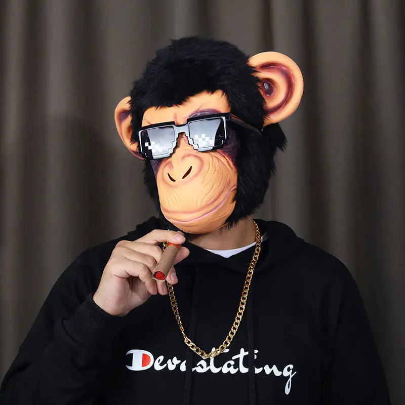 King Kong Gorilla Lateksmaske