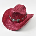 Glitrende Western Cowboyhatt