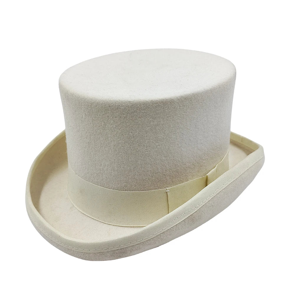 Elegante Ull-Fedora Hatt