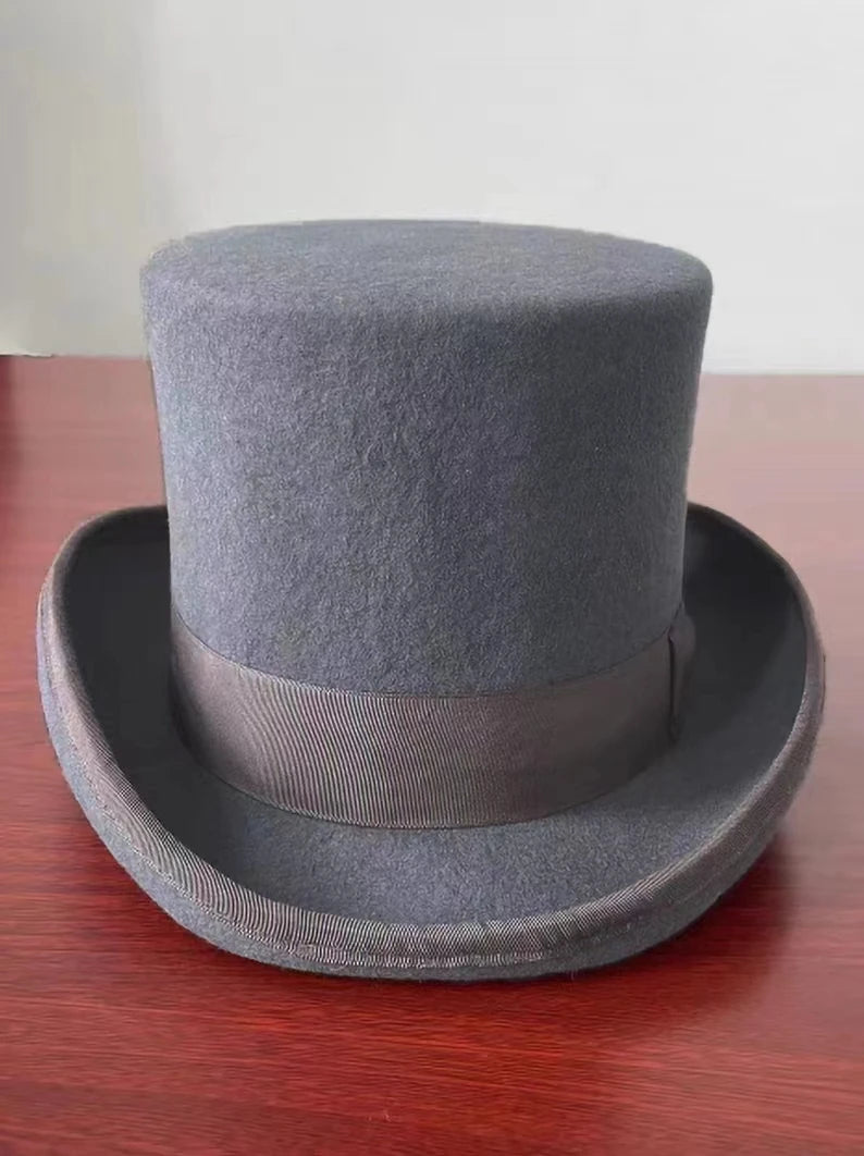 Elegante Ull-Fedora Hatt