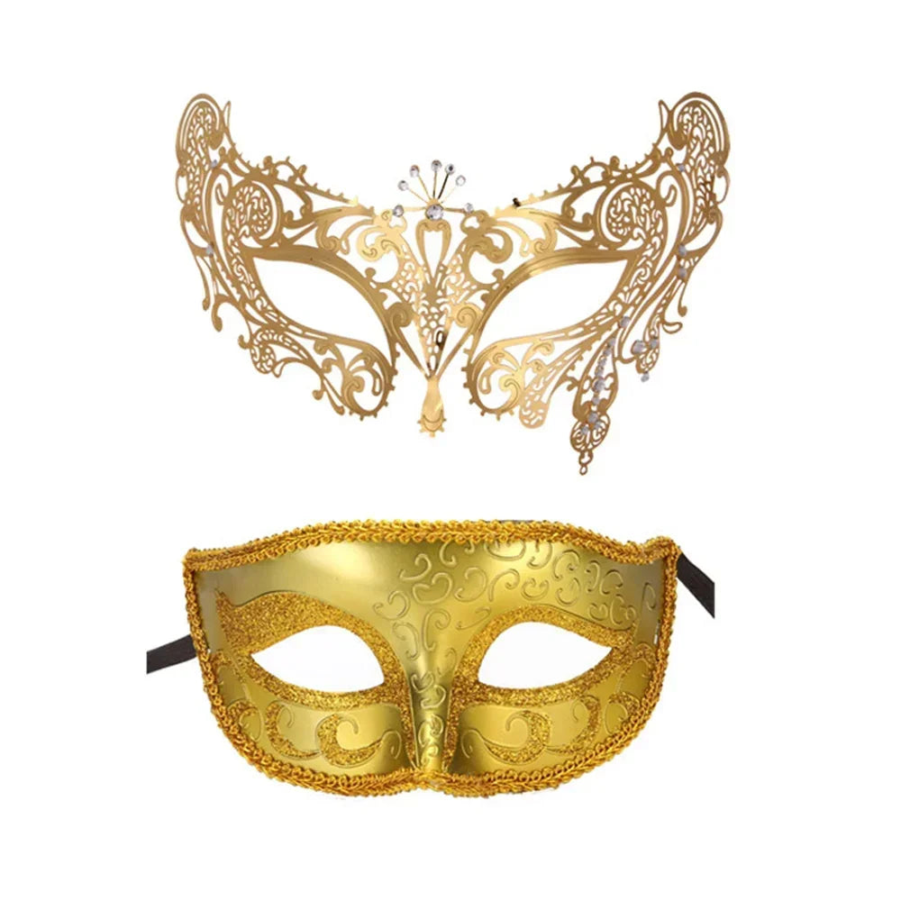 Eksklusivt Maskeradesett for Par (2 stk)