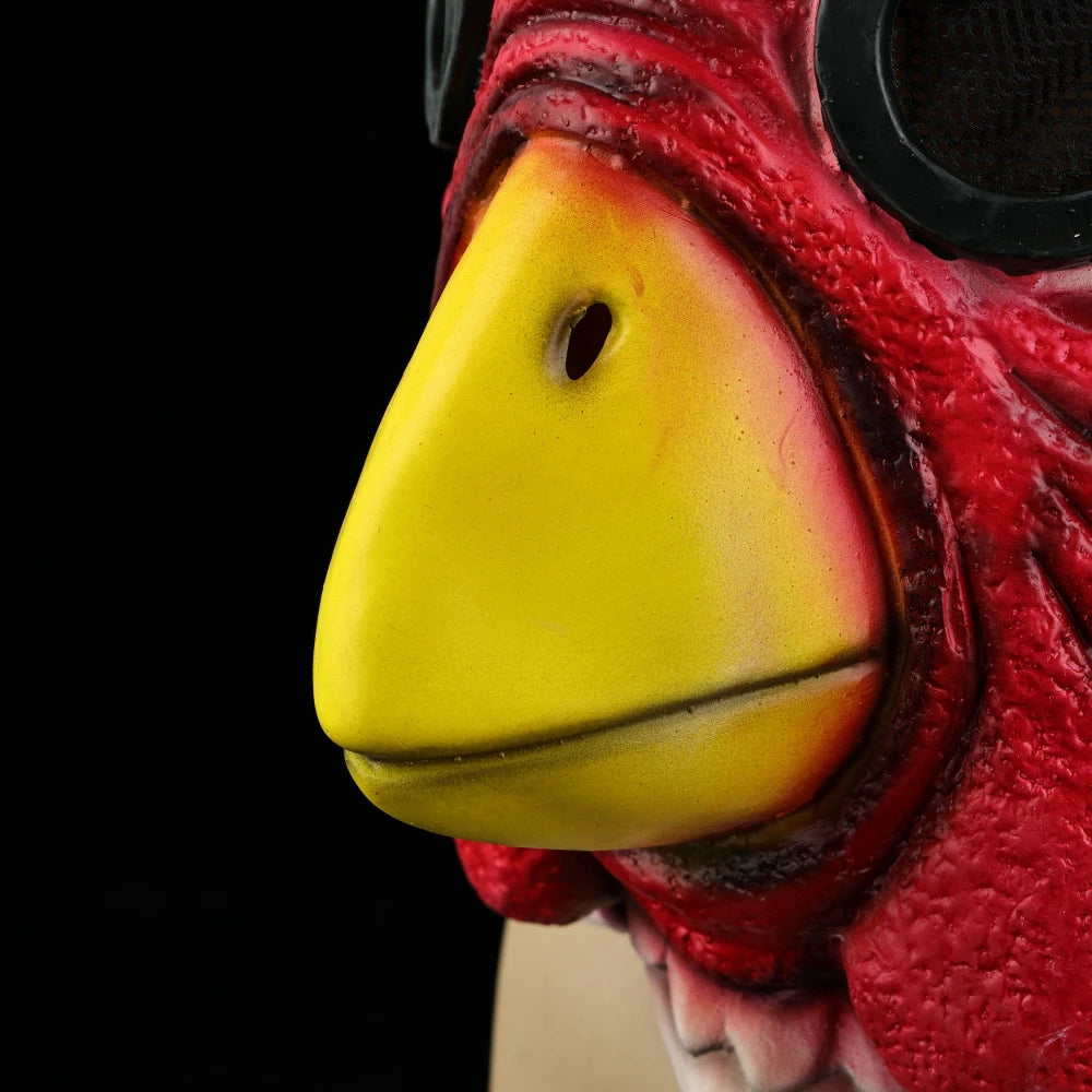 Hotline Miami Hane / Kylling Lateksmaske