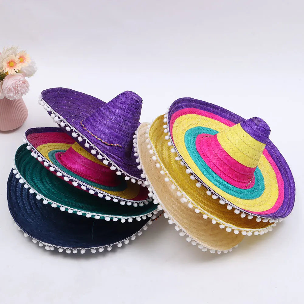 Fargerik Meksikansk Sombrero