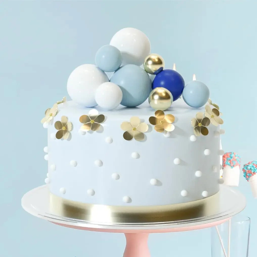 20-Pakning Mini Ballong Kake-Topper Sett