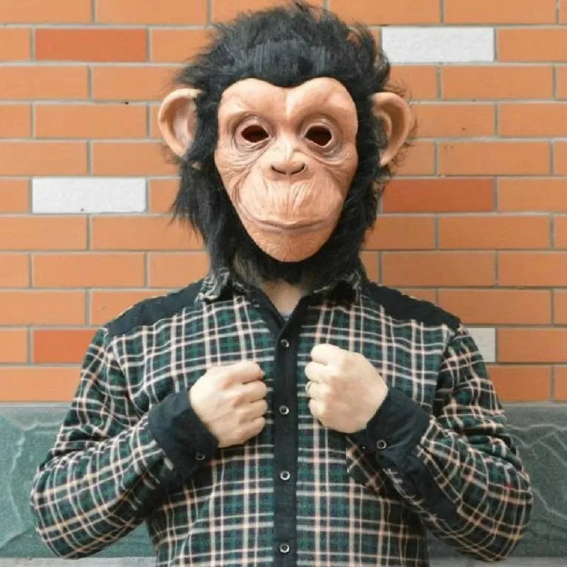 King Kong Gorilla Lateksmaske