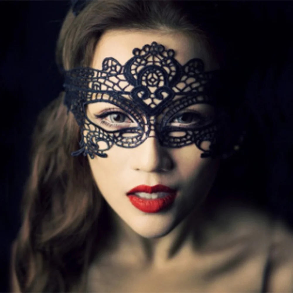 Gotisk Blondemaske for Dronninger