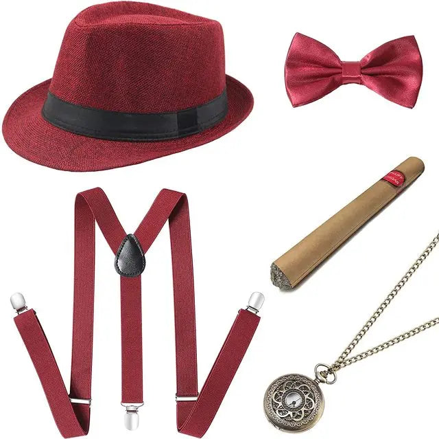 1920-talls Gatsby Gangster Tilbehør