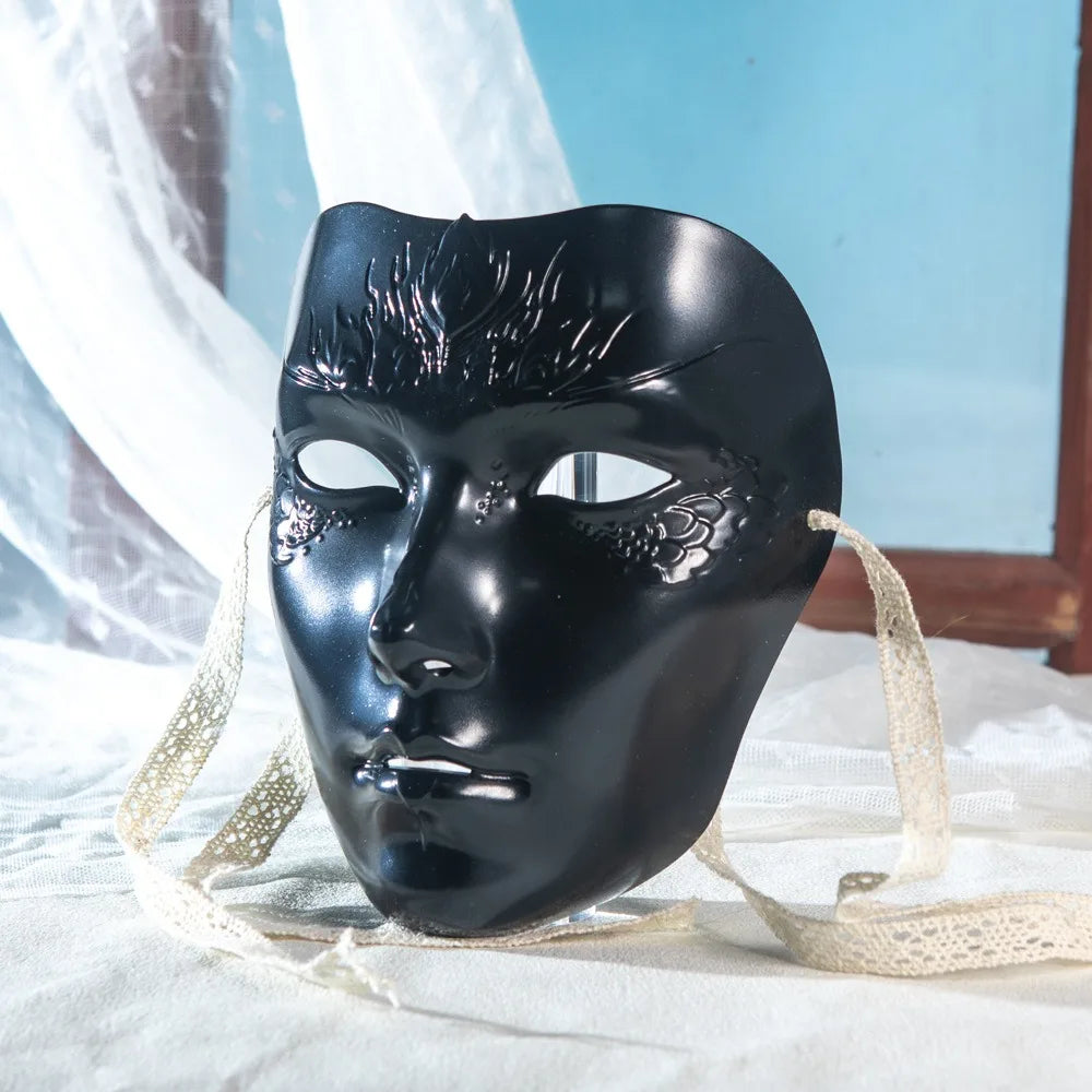 Tradusjonell Asiatisk Maskeradadmaske for Herre