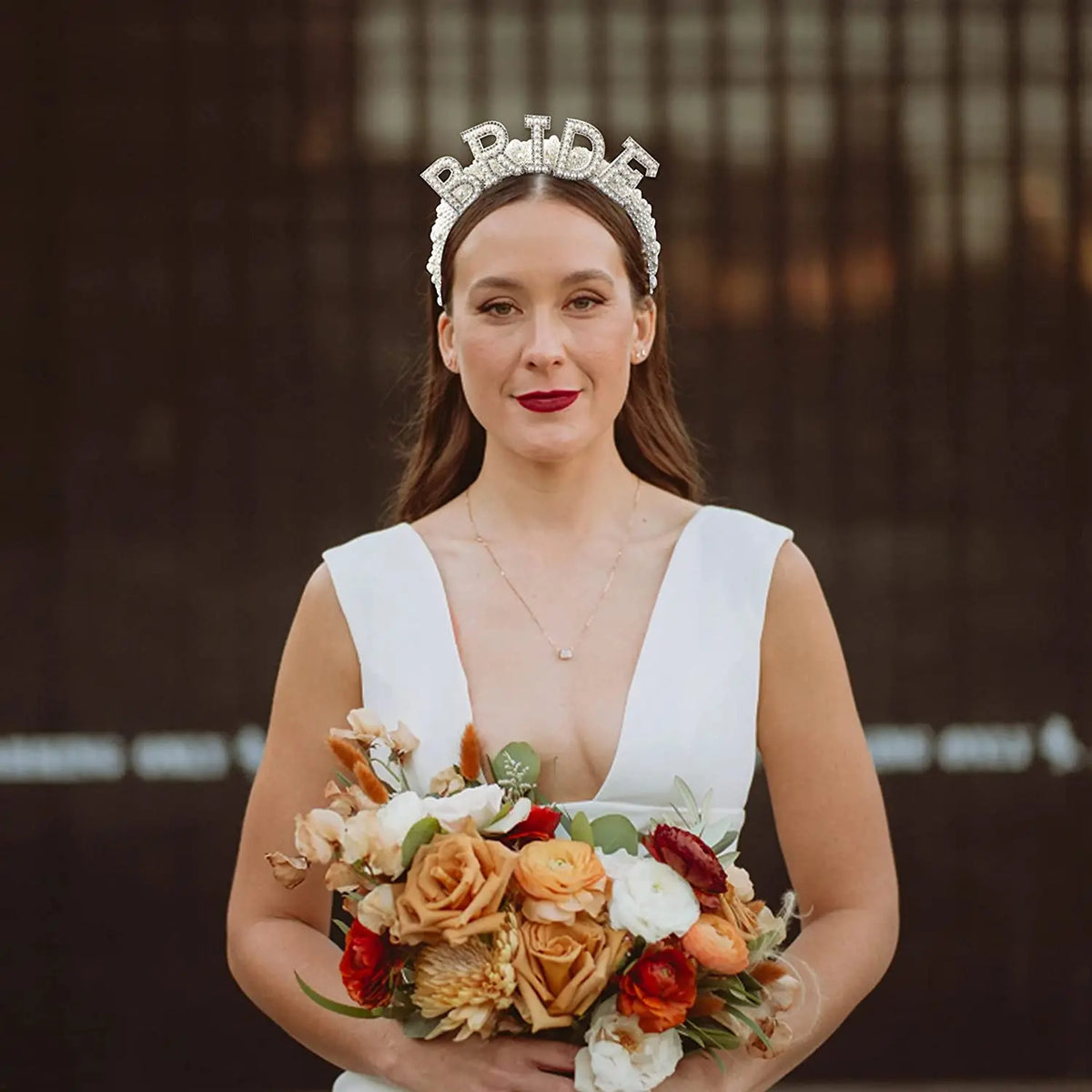 Bride To Be Perle-Diadem & Slør