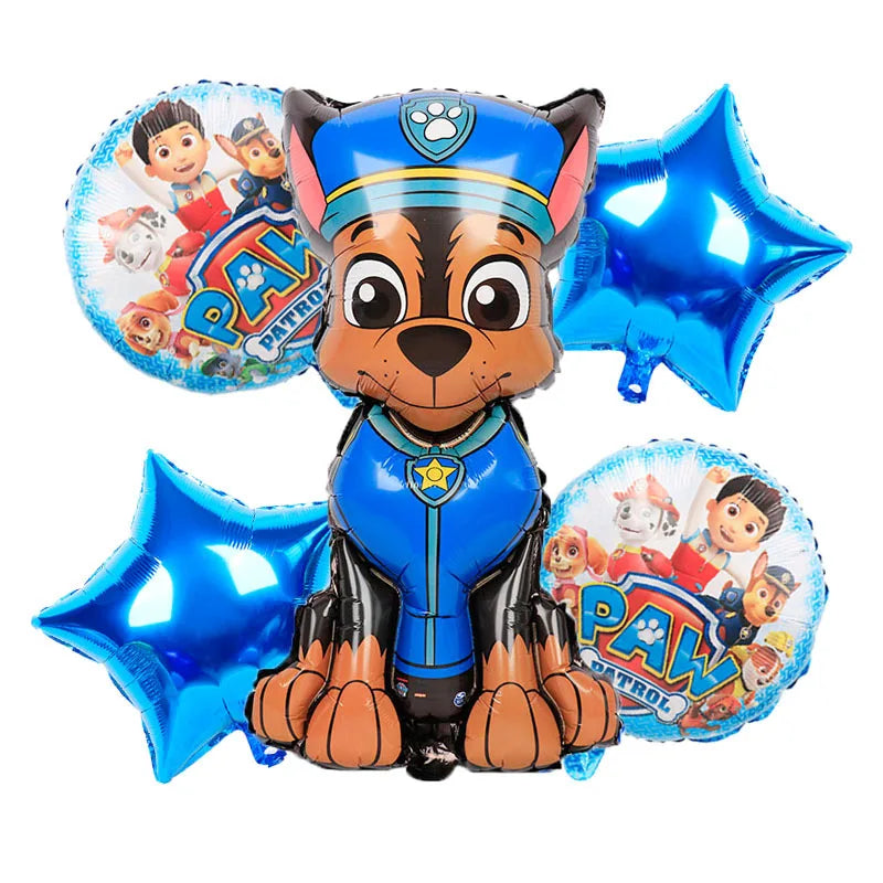 Paw Patrol Bursdagssett – Ballonger, Servise & Banner