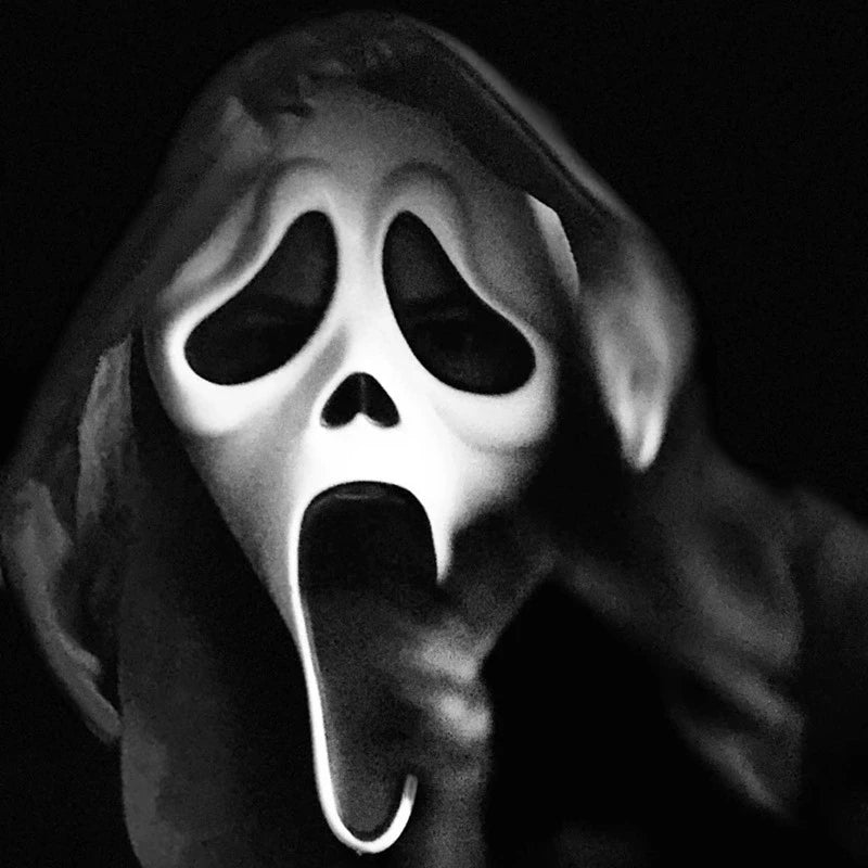 Scream / Skrik Ghostface Skrekkmaske