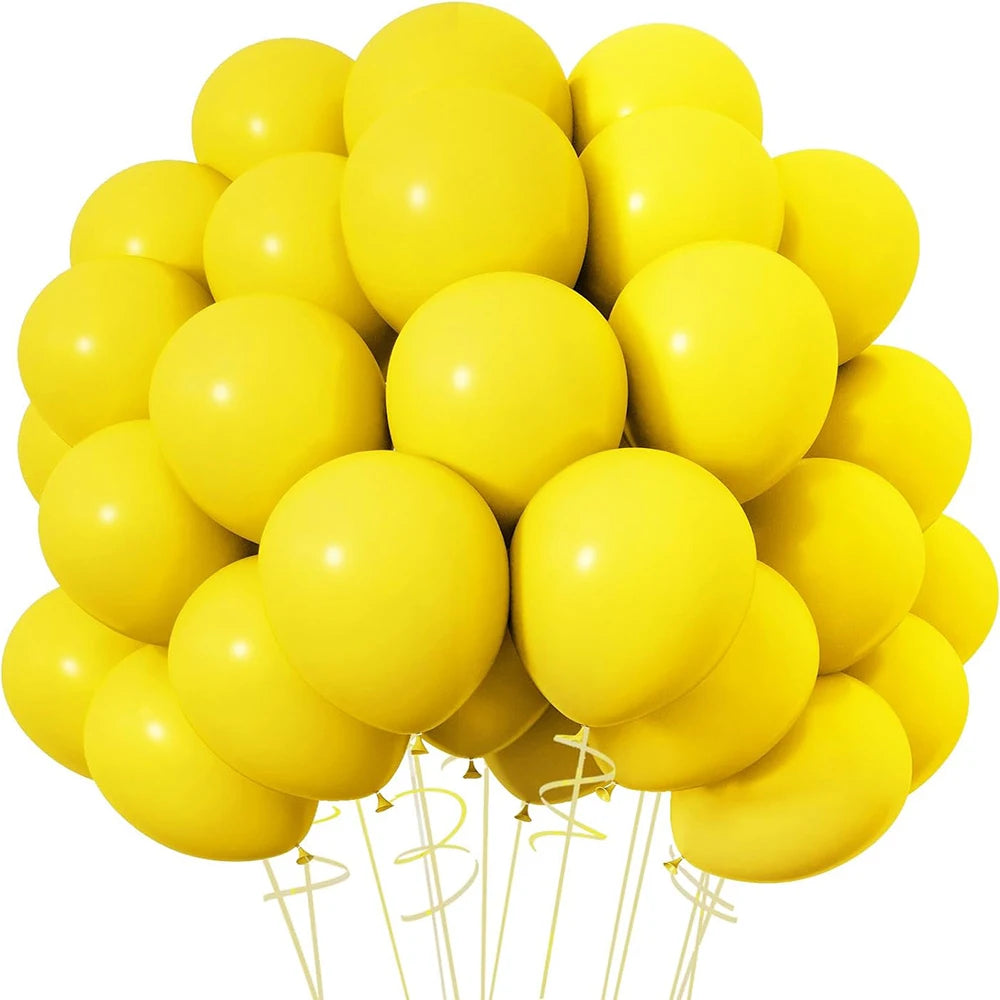 Latexballonger i Flerpakning (Mange Farger)