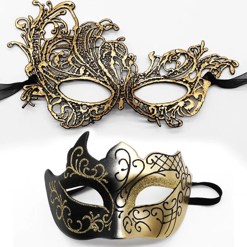 Sommerfugl Maskeradesett for Par (2 stk)
