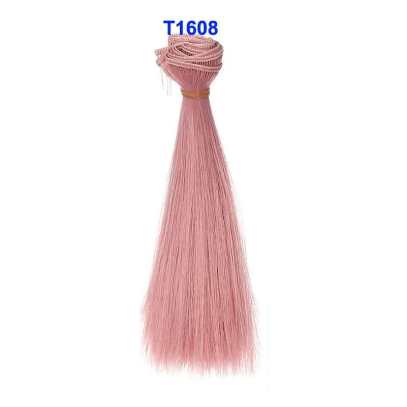 Dukkehår / BJD Parykk-Tresse (15–25 cm)