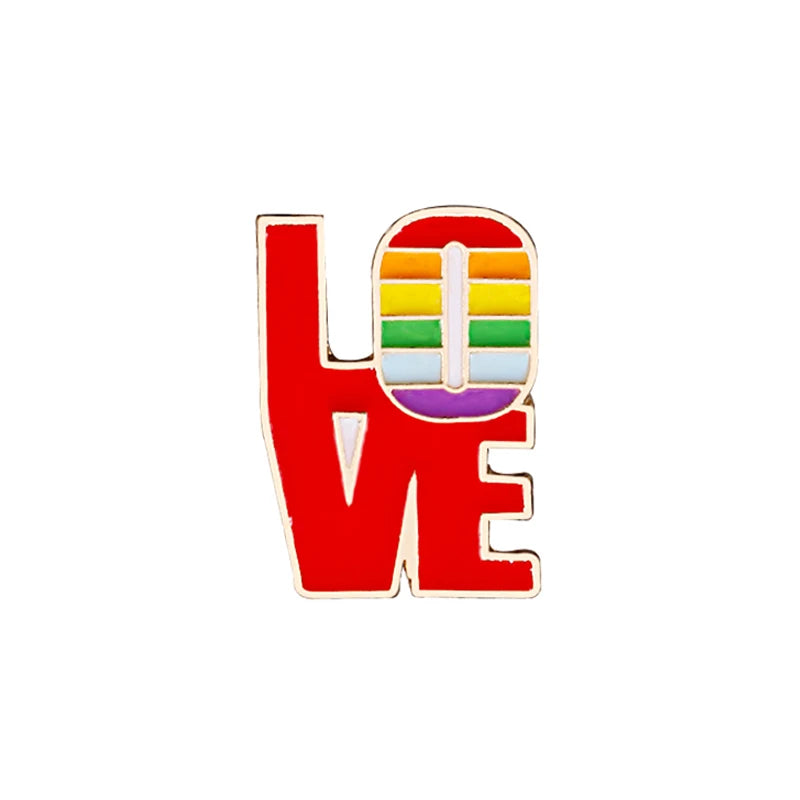 Peace & Love Pride Emaljepin
