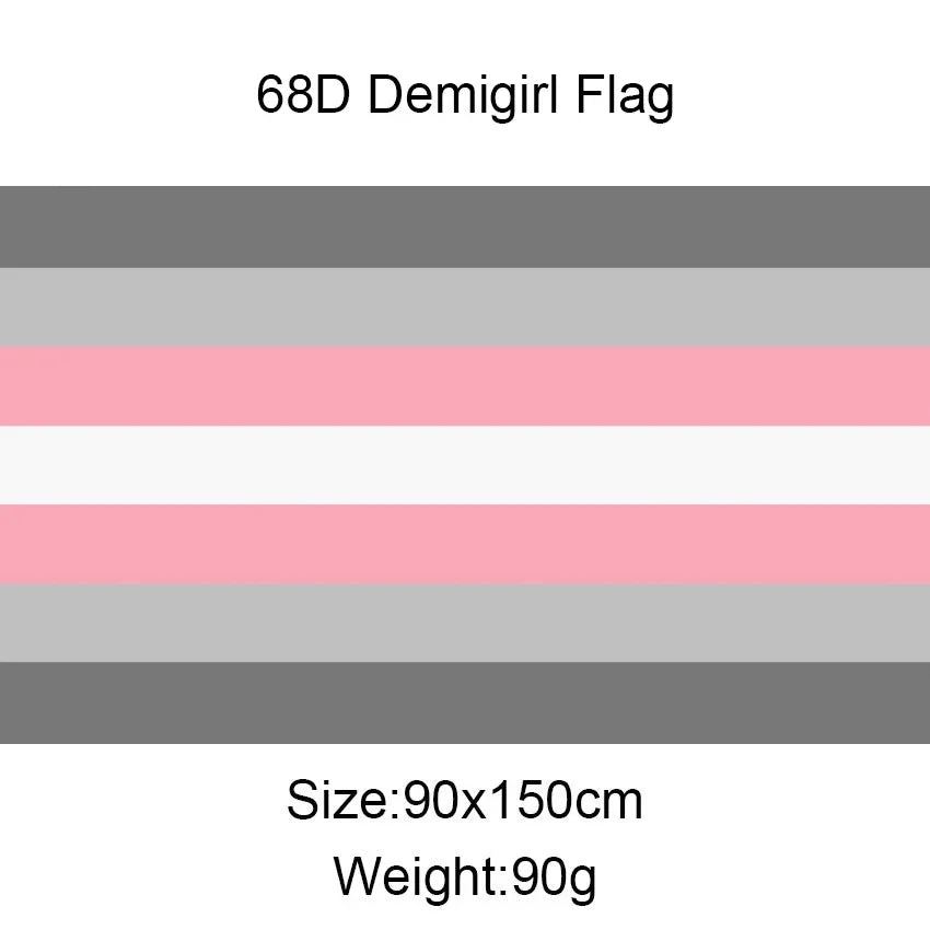 Fargerikt Pride-Flagg og Tapestri Banner
