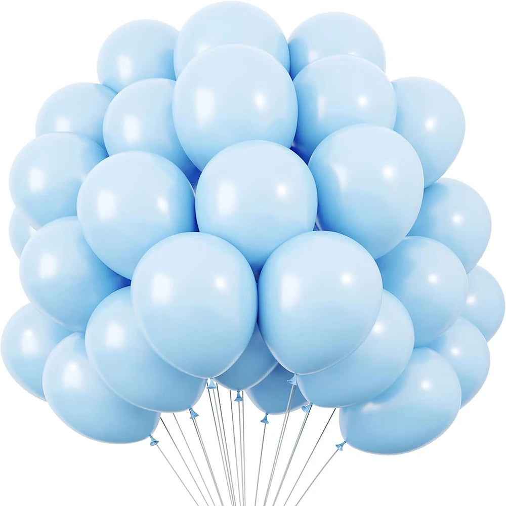 Latexballonger i Flerpakning (Mange Farger)