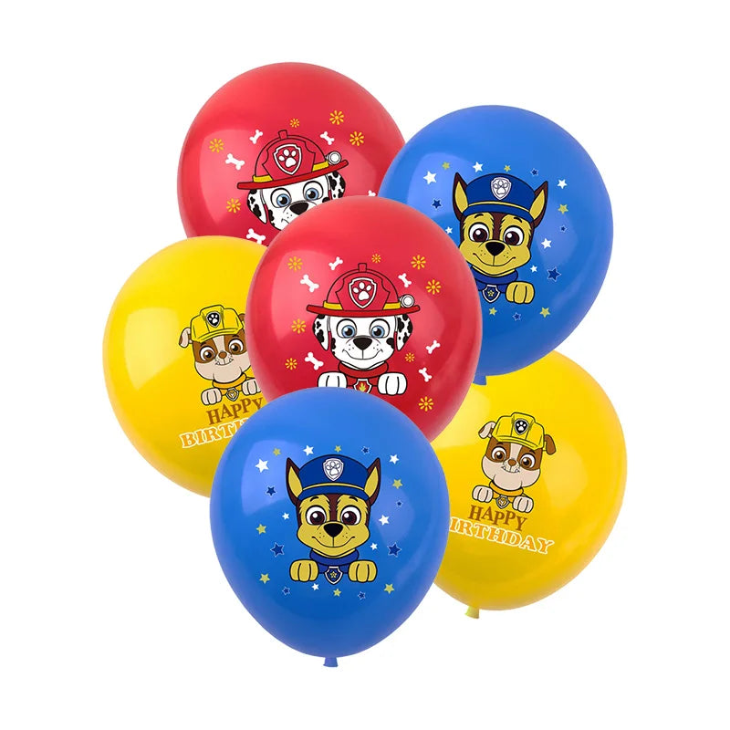 Paw Patrol Bursdagssett – Ballonger, Servise & Banner