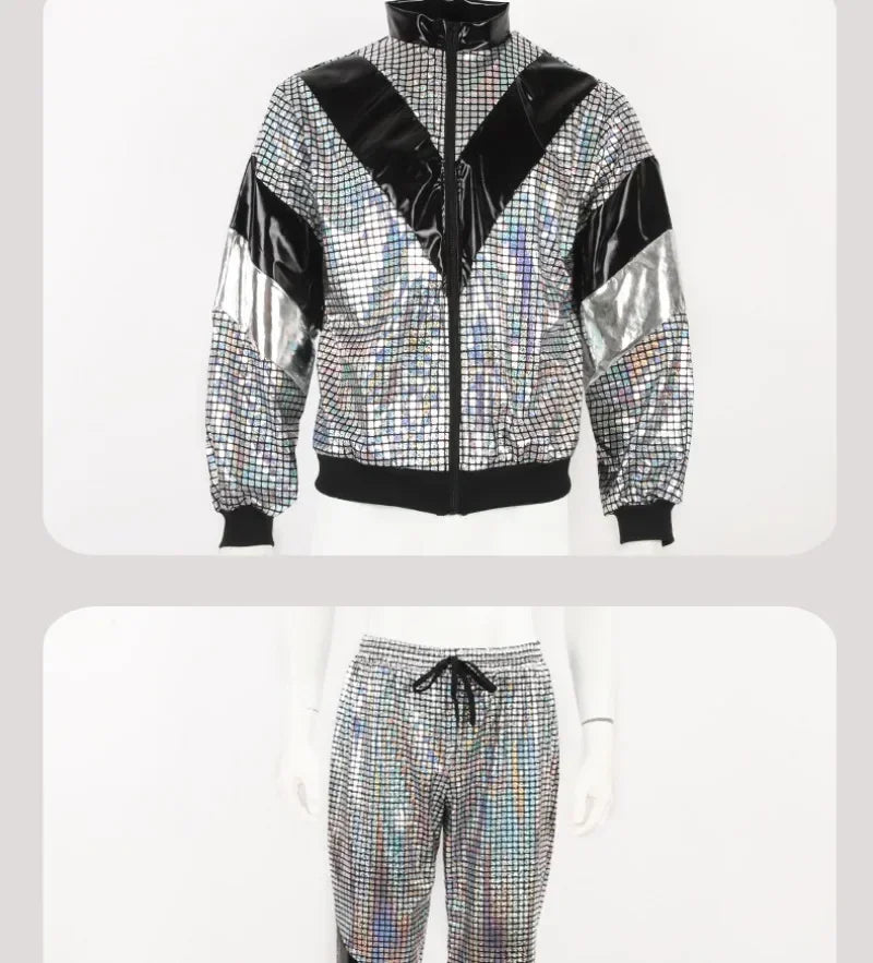 70-talls Hippie & Disko Kostyme for Herrer