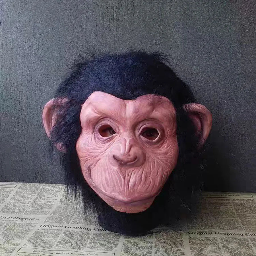 King Kong Gorilla Lateksmaske