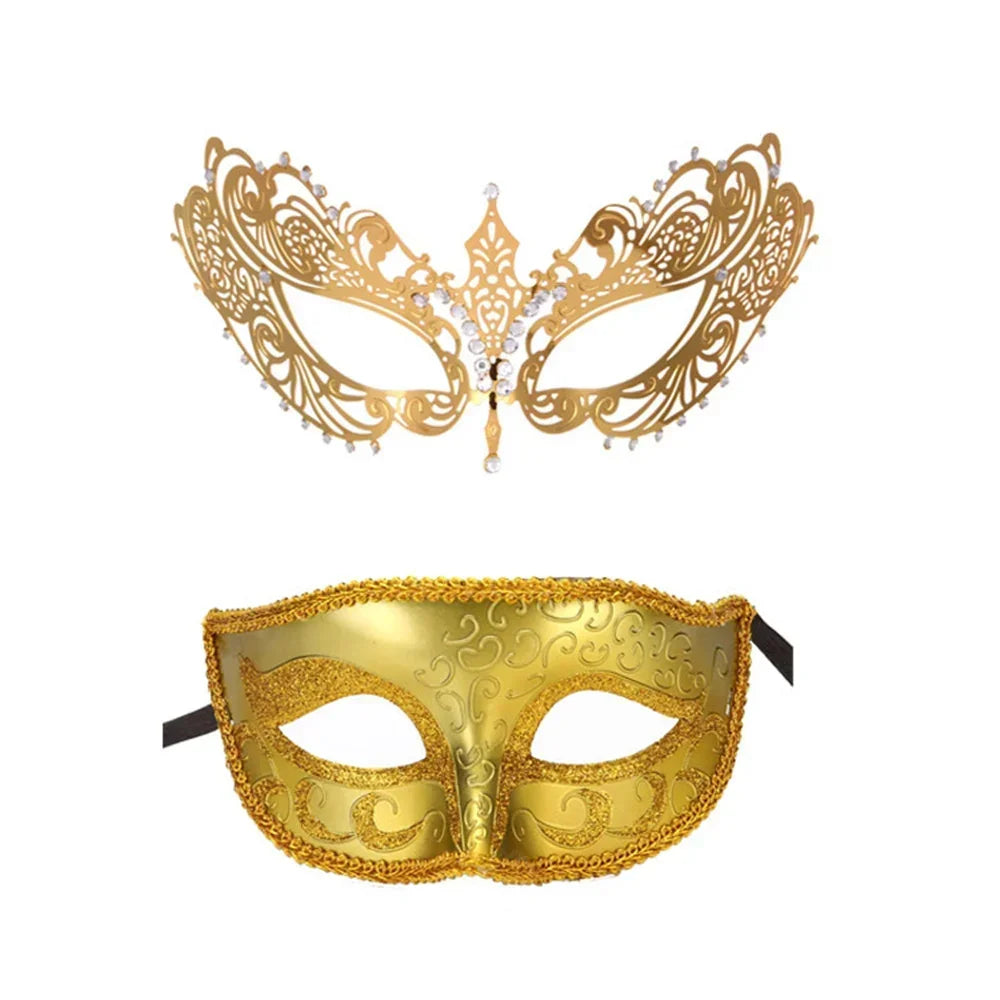 Eksklusivt Maskeradesett for Par (2 stk)