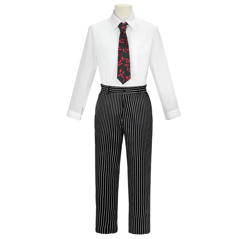 Morph 1920-tallet Stripete Gangster Dress for Menn