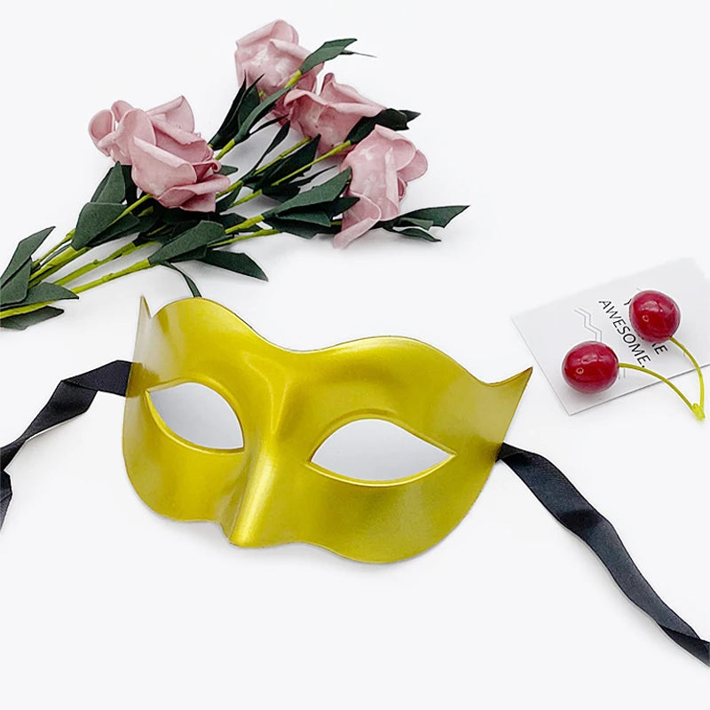 Retro Gentleman & Dronning Halvmaske