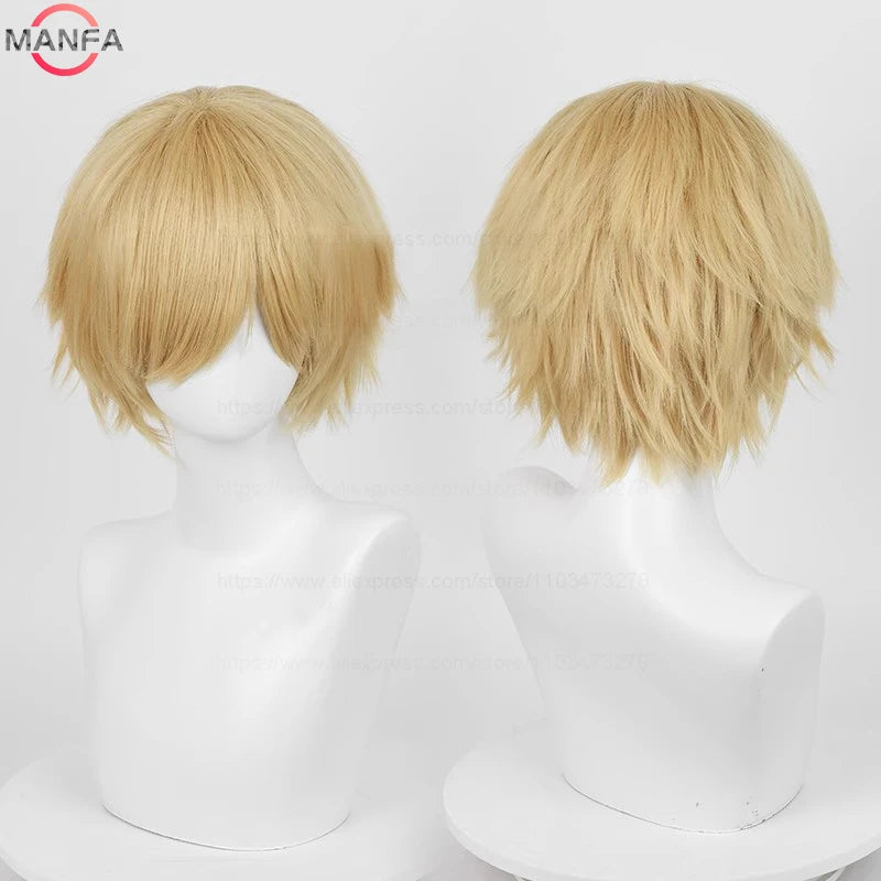 Kort Rett Cosplay-Parykk (30 cm)