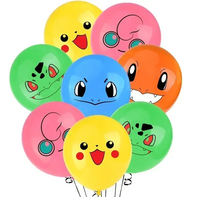 Pokémon Pikachu Latexballonger Sett