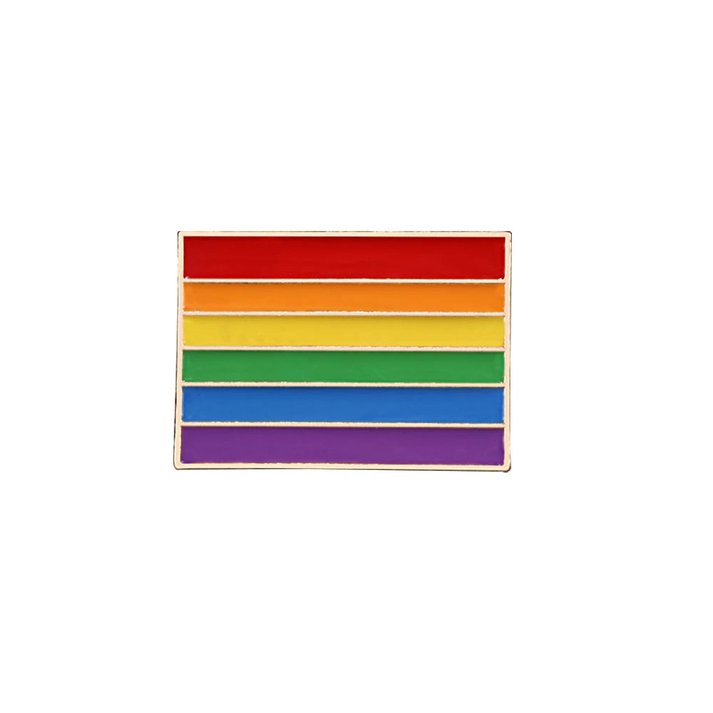 Pride Emaljepins & Regnbue-Pins for Jakke og Veske