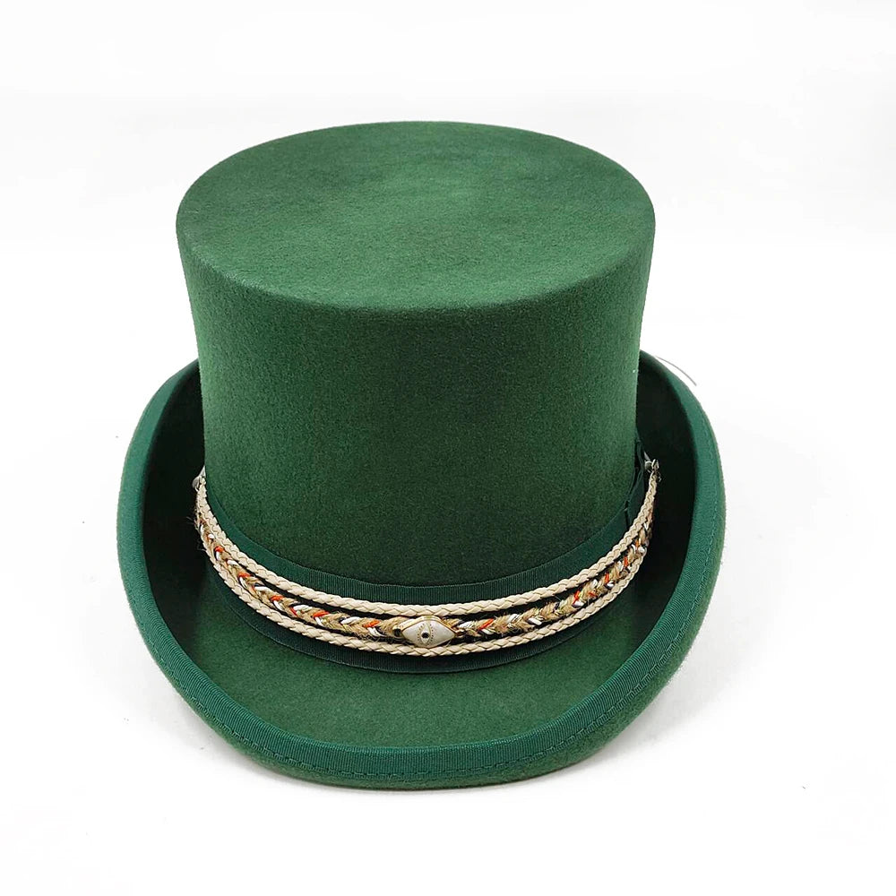 Elegante Ull-Fedora Hatt