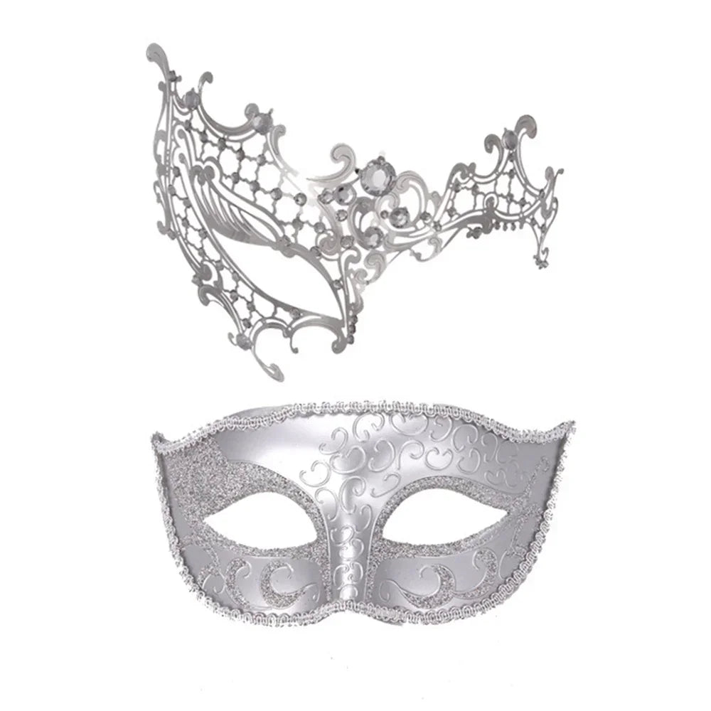 Eksklusivt Maskeradesett for Par (2 stk)
