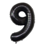 black number 9