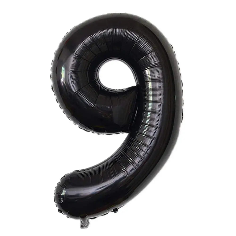 Stor Regnbue Tall-Folieballong 80cm (0-9)