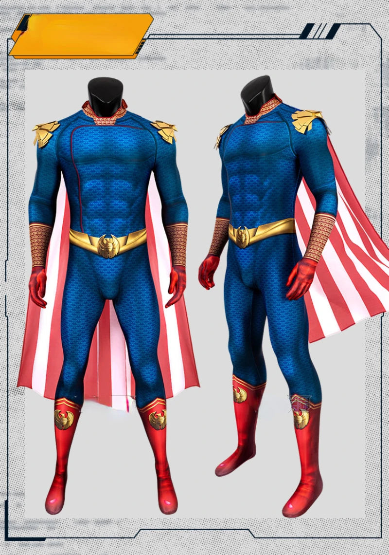 Homelander Cosplay Kostyme