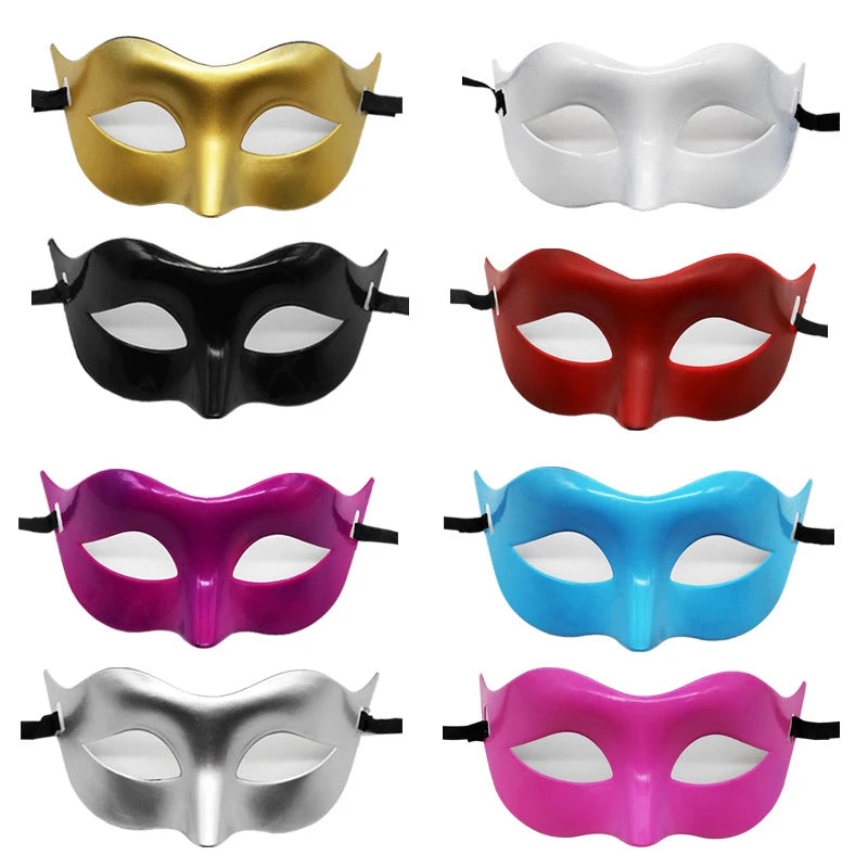 Retro Gentleman & Dronning Halvmaske