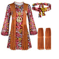 70-talls Hippie & Disko Kostyme for Herrer