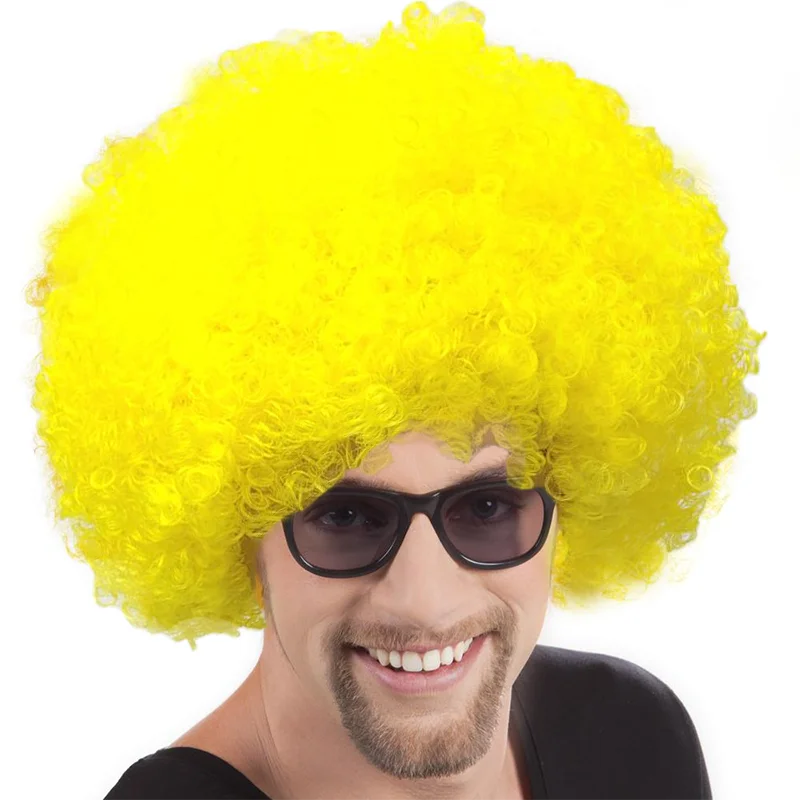 Klassisk Afro Puff Klovneparykk